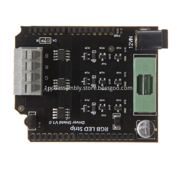 Black Solder Mask Multilayer HDI Circuit Board Assembly